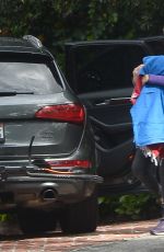 ALI LARTER Out in Los Angeles 03/23/2020