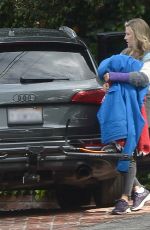 ALI LARTER Out in Los Angeles 03/23/2020
