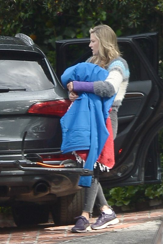 ALI LARTER Out in Los Angeles 03/23/2020