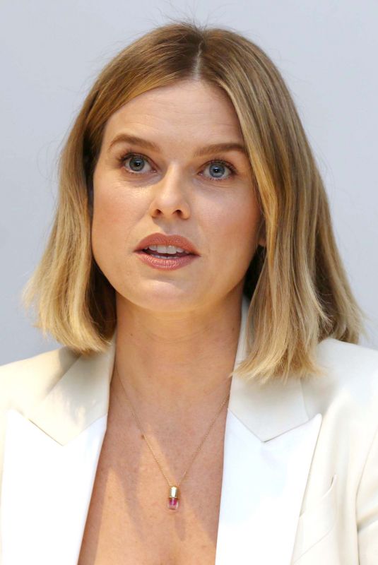 ALICE EVE at Belgravia Press Conference in London, March 2020
