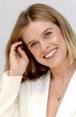 ALICE EVE at Belgravia Press Conference in London, March 2020