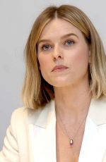 ALICE EVE at Belgravia Press Conference in London, March 2020