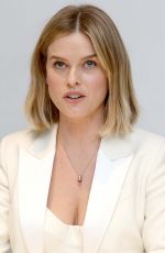 ALICE EVE at Belgravia Press Conference in London, March 2020