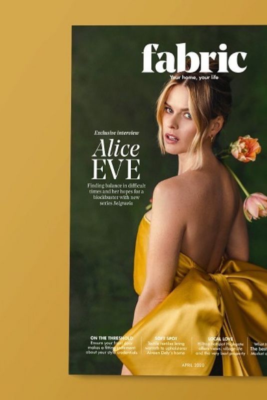 ALICE EVE for Fabric Magazine, April 2020