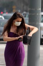 ALICIA ARDEN Wearing a Medical Mask Out in Los Angeles 03/06/2020