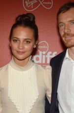 ALICIA VIKANDER at Calm with Horses Premiere in Dublin 03/05/2020