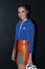 ALICIA VIKANDER at Louis Vuitton Show at Paris Fashion Week 03/03/2020