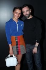 ALICIA VIKANDER at Louis Vuitton Show at Paris Fashion Week 03/03/2020
