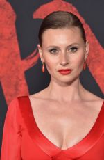 ALY MICHALKA at Mulan Premiere in Hollywood 03/09/2020