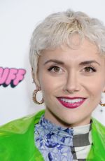 ALYSON STONER at 2020 Christian Cowan x Powerpuff Girls Runway Show in Hollywood 03/08/2020