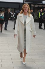 AMANDA HOLDEN Arrives at Global Radio in London 03/11/2020