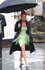 AMANDA HOLDEN as Tinkerbell Leaves Heart Radio in London 03/05/2020