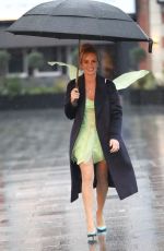 AMANDA HOLDEN as Tinkerbell Leaves Heart Radio in London 03/05/2020