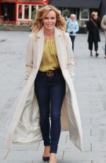 AMANDA HOLDEN in Gucci Belt and Skinny Jeans Out in London 03/02/2020