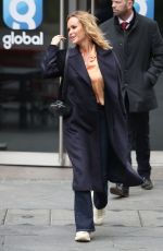AMANDA HOLDEN Leaves Breakfast Radio Studios in London 03/13/2020