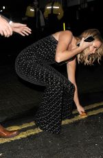 AMANDA HOLDEN Leaves Global Awards 2020 in London 03/05/2020