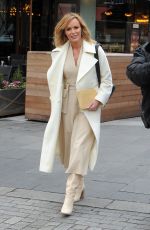 AMANDA HOLDEN Leaves Global Radio Studios in London 03/04/2020