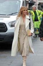 AMANDA HOLDEN Leaves Global Radio Studios in London 03/04/2020