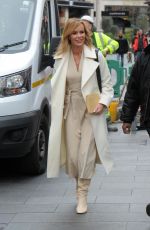 AMANDA HOLDEN Leaves Global Radio Studios in London 03/04/2020