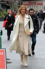 AMANDA HOLDEN Leaves Global Radio Studios in London 03/04/2020