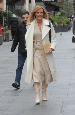 AMANDA HOLDEN Leaves Global Radio Studios in London 03/04/2020