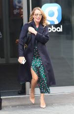 AMANDA HOLDEN Leaves Heart Radio in London 03/16/2020