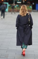 AMANDA HOLDEN Leaves Heart Radio in London 03/16/2020