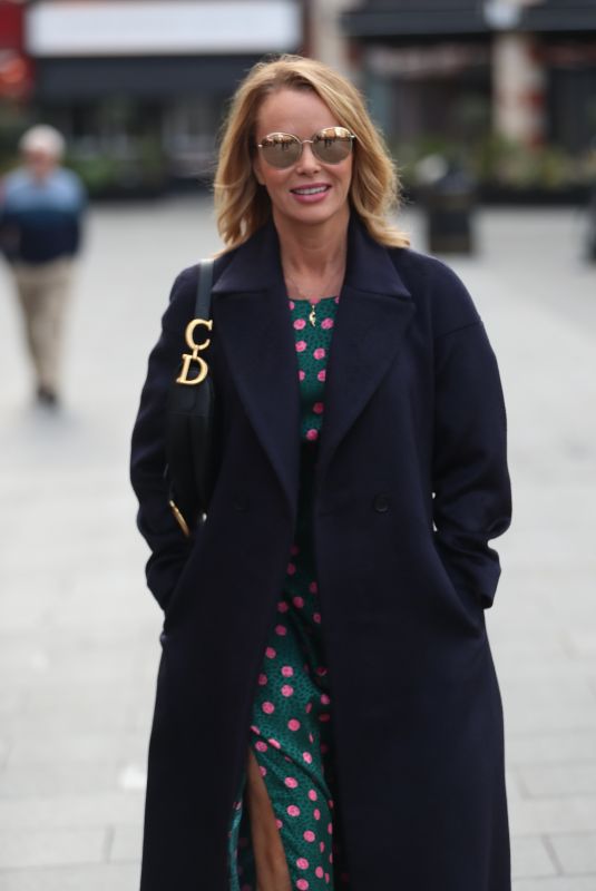 AMANDA HOLDEN Leaves Heart Radio in London 03/16/2020