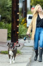 AMBER HEARD and BIANCA BUTTI Out with Their Dog in Los Angeles 03/20/2020