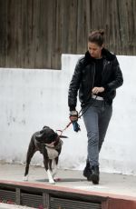 AMBER HEARD and BIANCA BUTTI Out with Their Dog in Los Angeles 03/20/2020