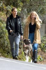 AMBER HEARD and BIANCA BUTTI Out with Their Dog in Los Angeles 03/20/2020