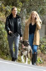 AMBER HEARD and BIANCA BUTTI Out with Their Dog in Los Angeles 03/20/2020