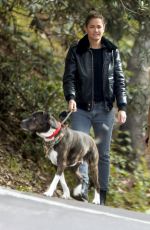 AMBER HEARD and BIANCA BUTTI Out with Their Dog in Los Angeles 03/20/2020