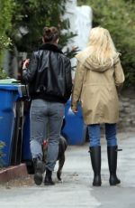 AMBER HEARD and BIANCA BUTTI Out with Their Dog in Los Angeles 03/20/2020