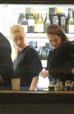 AMBER HEARD and BIANCA BUTTI Shopping at Gelson