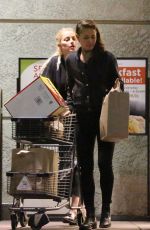 AMBER HEARD and BIANCA BUTTI Shopping at Gelson