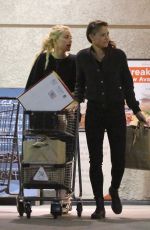 AMBER HEARD and BIANCA BUTTI Shopping at Gelson