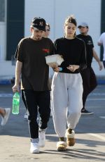 AMELIA HAMLIN and Mercer Wiederhorn Out in West Hollywood 02/29/2020