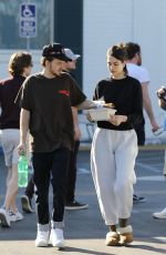 AMELIA HAMLIN and Mercer Wiederhorn Out in West Hollywood 02/29/2020