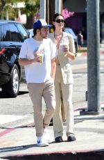 AMELIA HAMLIN and Mercer Wiederhorn Out in West Hollywood 03/11/2020