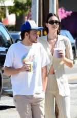 AMELIA HAMLIN and Mercer Wiederhorn Out in West Hollywood 03/11/2020