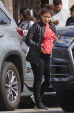 AMERICA FERRERA Makeup-free Out in Studio City 03/07/2020