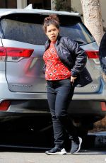 AMERICA FERRERA Makeup-free Out in Studio City 03/07/2020