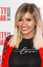 AMY HART at Pretty Woman Press Night in London 03/02/2020