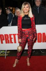 AMY HART at Pretty Woman Press Night in London 03/02/2020