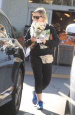 AMY POEHLER Buying Flowers Out in Beverly Hills 03/26/2020