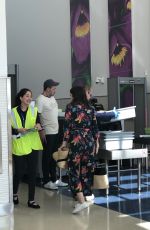 ANA DE ARMAS and Ben Affleck at Airport in Costa Rica 03/07/2020