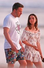 ANA DE ARMAS and Ben Affleck Out at a Beach in Costa Rica 03/12/2020