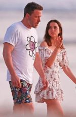 ANA DE ARMAS and Ben Affleck Out at a Beach in Costa Rica 03/12/2020
