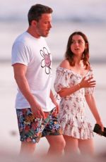 ANA DE ARMAS and Ben Affleck Out at a Beach in Costa Rica 03/12/2020